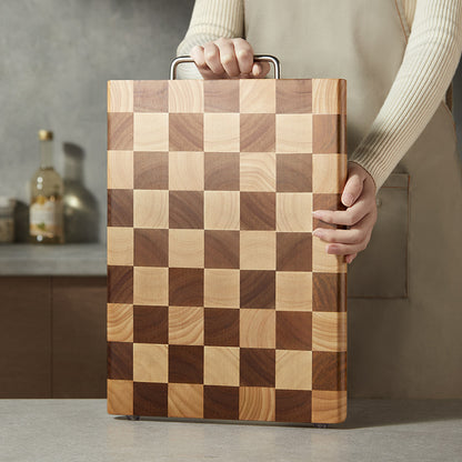 Mango Acacia Wooden Chopping Board–Modern Kitchen Cutting Board for Food Prep & Serving