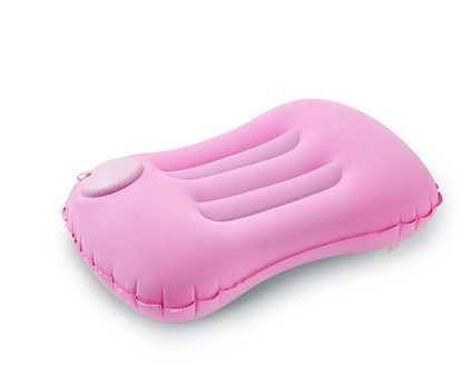 Inflatable Travel Pillow–Portable Neck & Waist Support Cushion for Office, Home & Outdoor Use