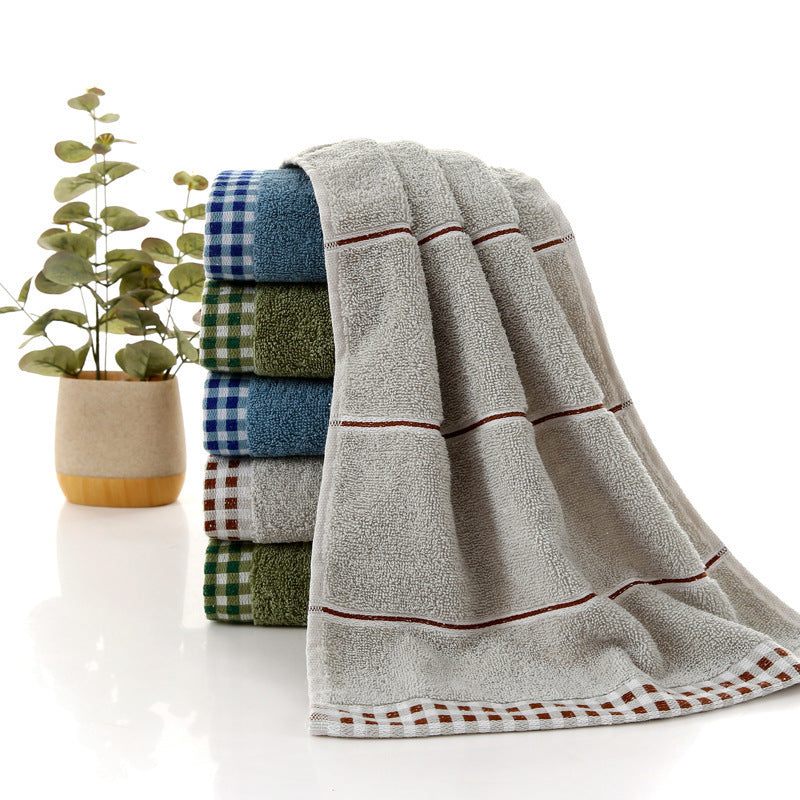 Couples Cotton Towel Set Bulk-Soft Absorbent Bathroom Towels-Matching Luxury Bath Towels Set