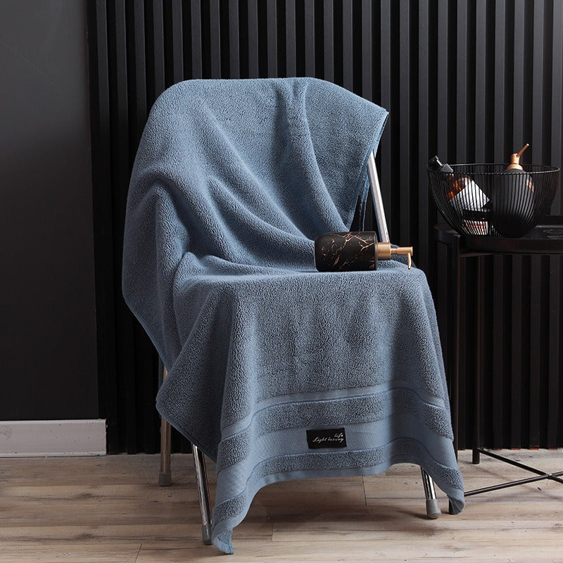 Oversized Cotton Bath Towel 80x160cm-Luxury Hotel Quality Soft Absorbent Towel-Large Quick Dry Bathroom & Beach Towel