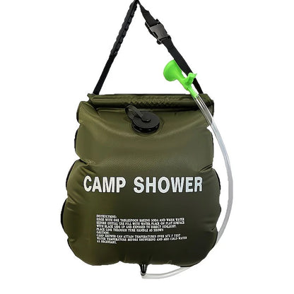 20L Solar Camping Shower Bag–Portable Outdoor Solar Heated Shower