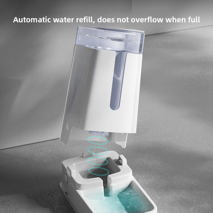 Automatic Pet Feeder & Water Dispenser–3.5L Gravity Food & Water Station For Dogs & Cats