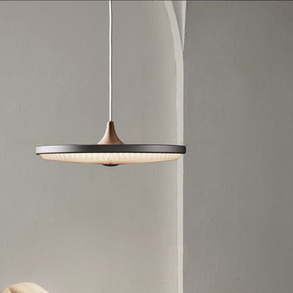 Nordic LED Pendant Light - Modern Scandinavian 40cm Hanging Dining Room Lamp