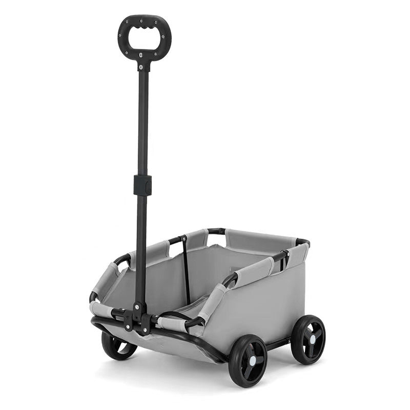 Foldable Pet Stroller - Lightweight Dog & Cat Pram with Breathable Mesh