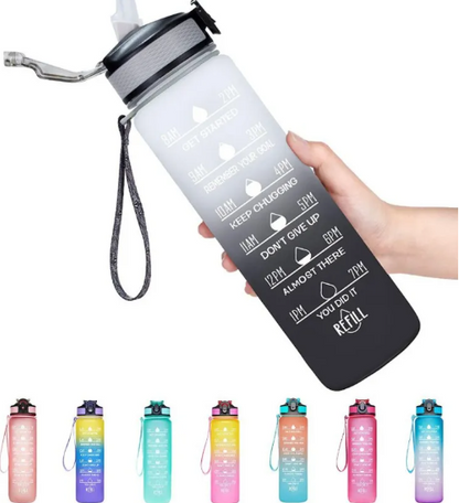 Gradient Sports Water Bottle–Leakproof BPA-Free Water Bottle for Gym, Travel & Everyday Hydration