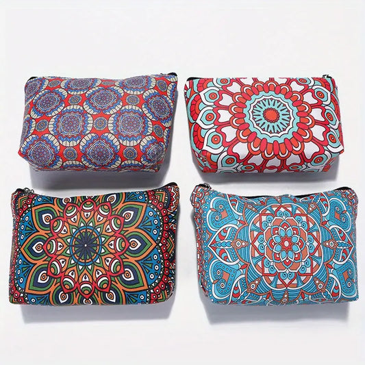 Vintage PU Cosmetic Bag–Waterproof Travel Makeup Organiser & Toiletry Storage Case