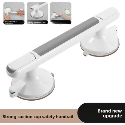 Heavy-Duty Suction Grab Handle – No-Drill Bathroom Safety Handle