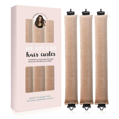 Heatless Curling Rod Set–Overnight Hair Curling Kit For Soft Natural Waves