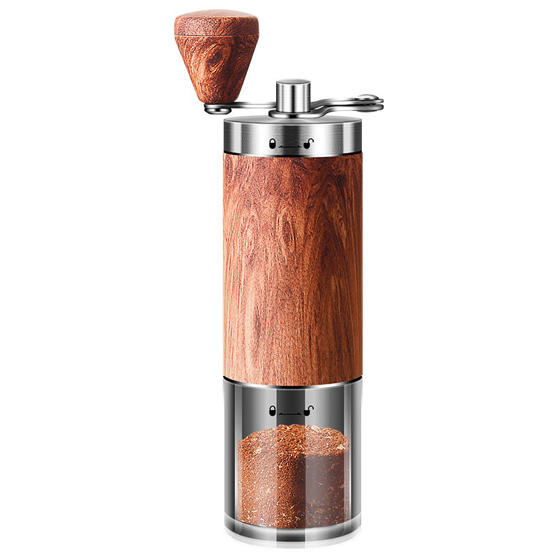 Premium Manual Coffee Grinder–Stainless Steel Hand Crank Coffee Mill With Ceramic Burr