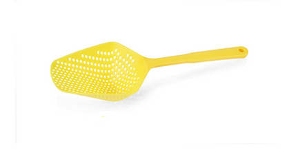 Large Kitchen Scoop Shovel–Nylon Plastic Food Scoop for Ice, Drainage & Serving (Multi-Purpose Kitchen Tool)