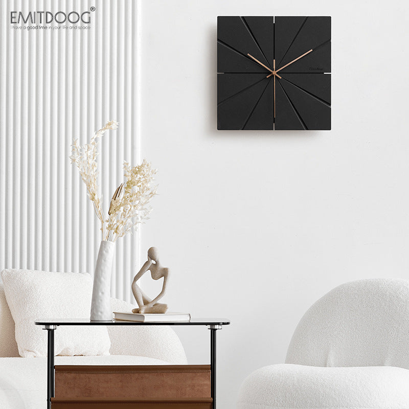 Modern Minimalist Wall Clock–Silent Decorative Wall Clock for Living Room & Home Décor