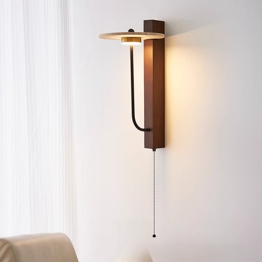 Japanese Cave Stone LED Wall Light - Vintage Style Design Wall Lamp