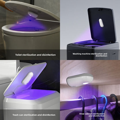 Smart UV Toilet Steriliser & Deodoriser–Automatic Motion Sensor UVC Toilet Light