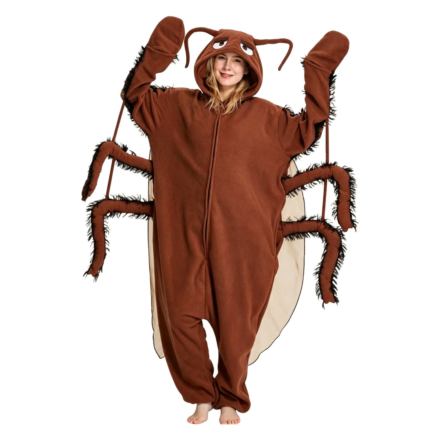 Animal Hooded Onesie – Plush Fleece Halloween Costume & Pajamas