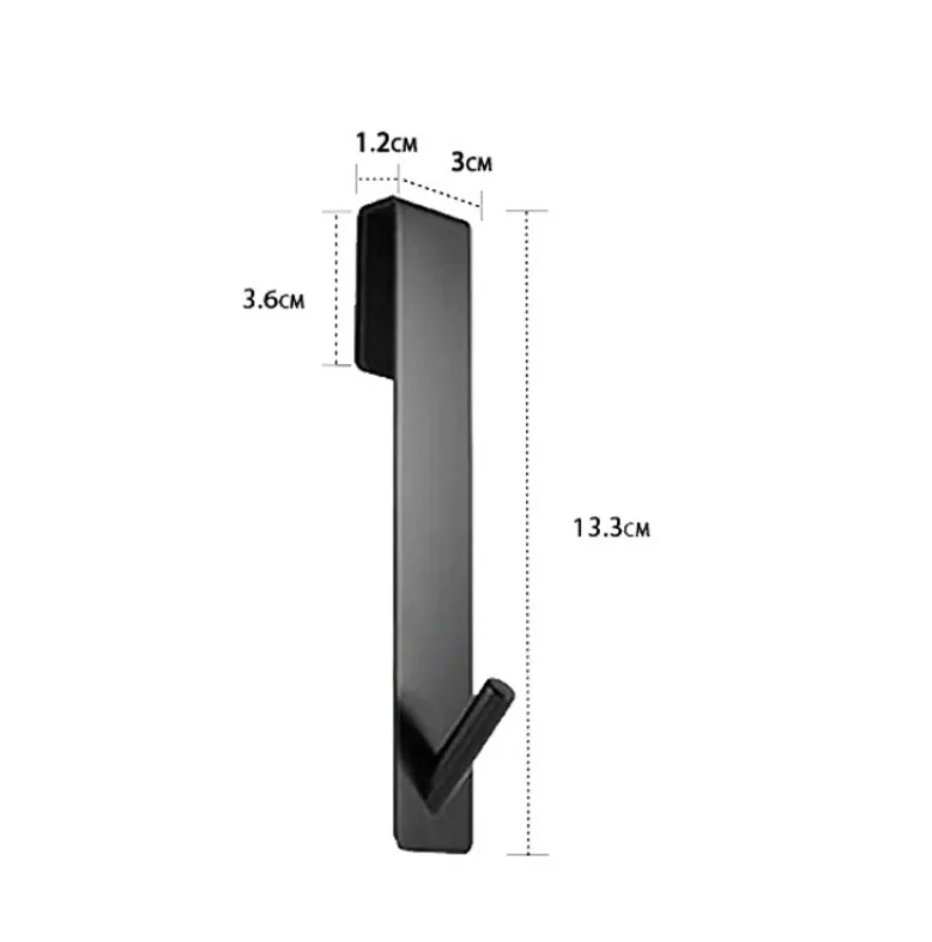 Suction Cup Bathroom Hook-No Drill Stainless Steel Wall Hook-Waterproof Towel & Robe Holder for Shower
