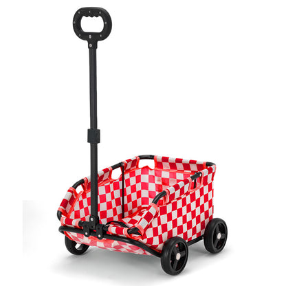 Foldable Pet Stroller - Lightweight Dog & Cat Pram with Breathable Mesh