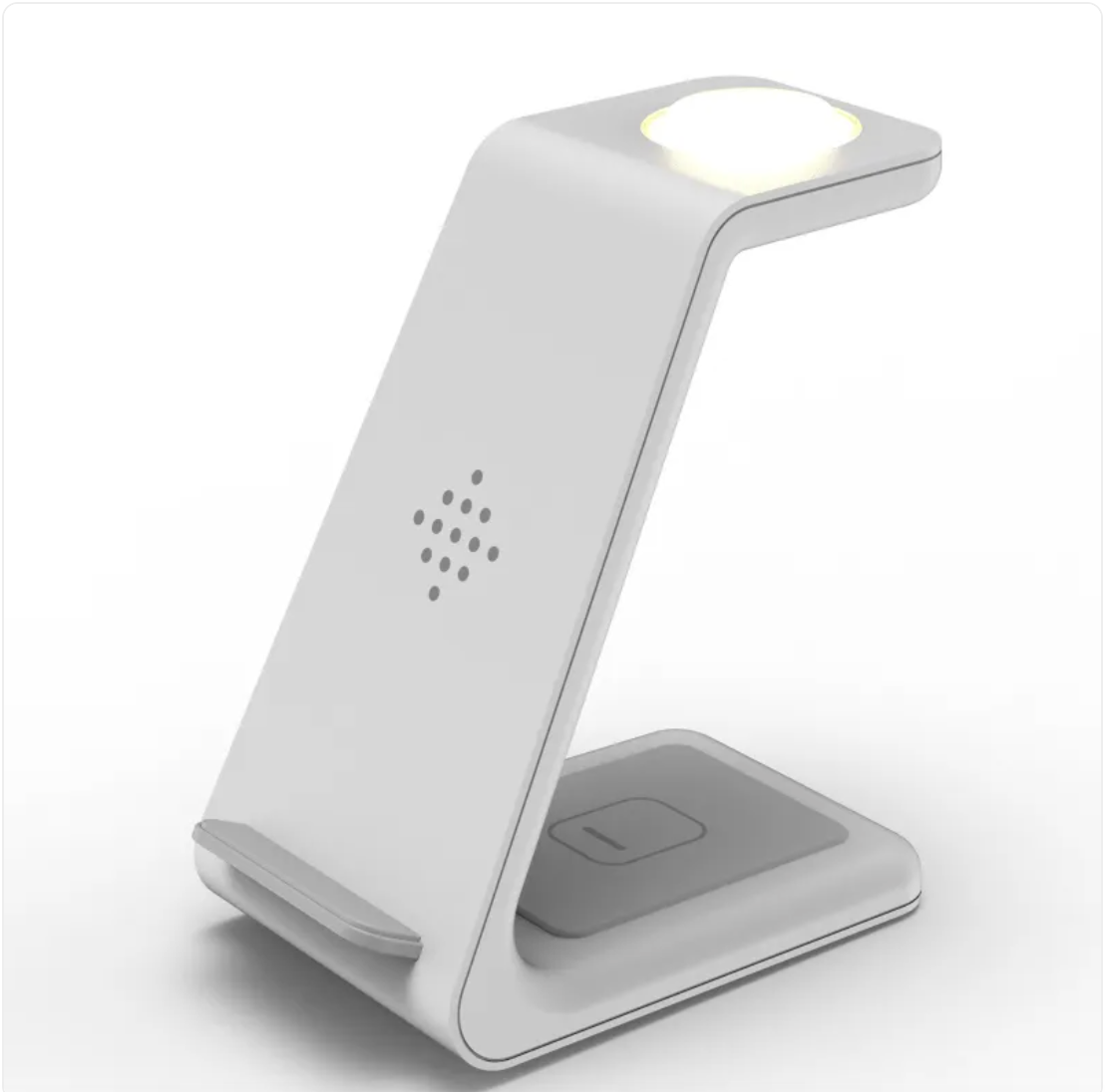 3-in-1 Wireless Charging Station–Fast Charging Dock for Phone, Smartwatch & Earbuds