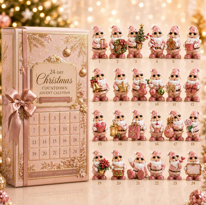 Christmas Acrylic Decorations Blind Box - 3mm Festive Santa, Gnome & Snowman Collectible Ornaments