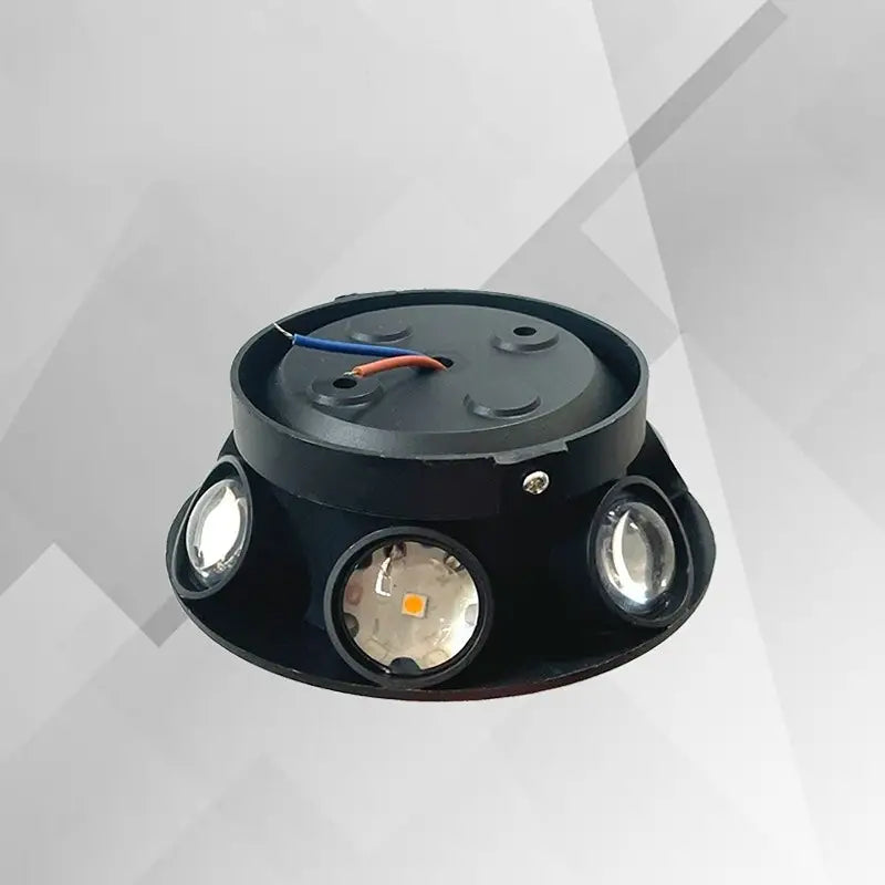 LED Round Outdoor Waterproof Wall Light–Modern Garden & Patio Wall Lamp