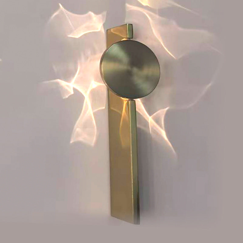 Modern LED Wall Light - Ripple Effect Designer Wall Sconce with Voice Control