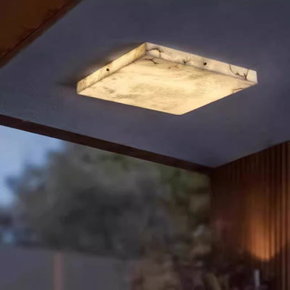 Spanish Marble LED Ceiling Light - Luxury Ultra-Thin Ceiling Lamp
