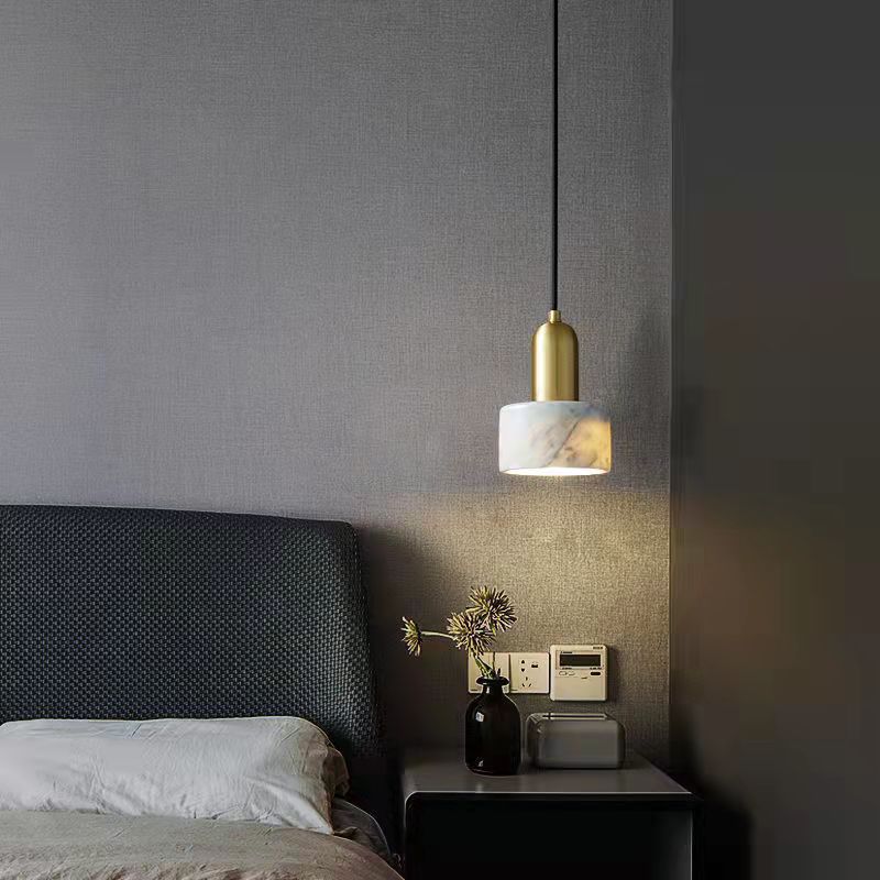 Modern Marble Pendant Light - Nordic Hanging Ceiling Light for Dining Room & Bedroom