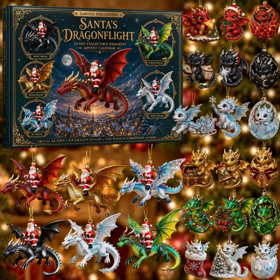 Christmas Acrylic Decorations Blind Box - 3mm Festive Santa, Gnome & Snowman Collectible Ornaments