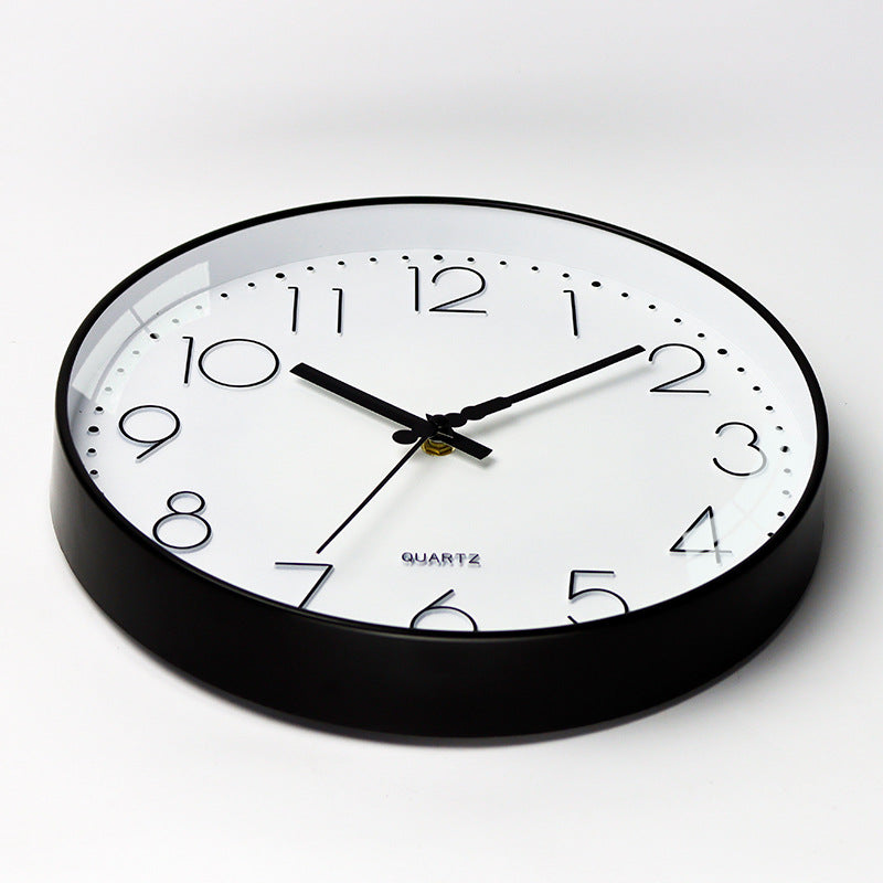 European Decorative Wall Clock–Modern Quartz Silent Clock for Living Room & Home Décor