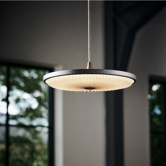 Nordic LED Pendant Light - Modern Scandinavian 40cm Hanging Dining Room Lamp