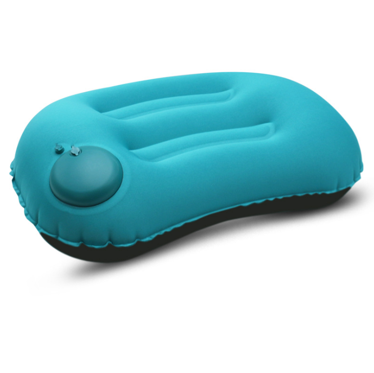 Inflatable Travel Pillow–Portable Neck & Waist Support Cushion for Office, Home & Outdoor Use