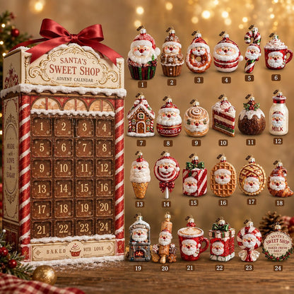 Christmas Acrylic Decorations Blind Box - 3mm Festive Santa, Gnome & Snowman Collectible Ornaments