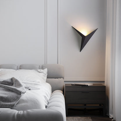 Nordic LED Wall Light - Modern Minimalist Iron Wall Lamp for Bedroom, Living Room & Hallway