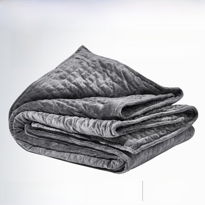 Premium Weighted Blanket–Ultra Soft Fleece Gravity Blanket for Deep, Restful Sleep