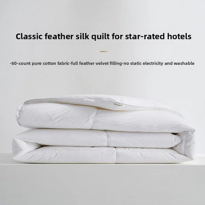 Luxury All-Season Quilt–Premium Cotton Hotel Collection Doona