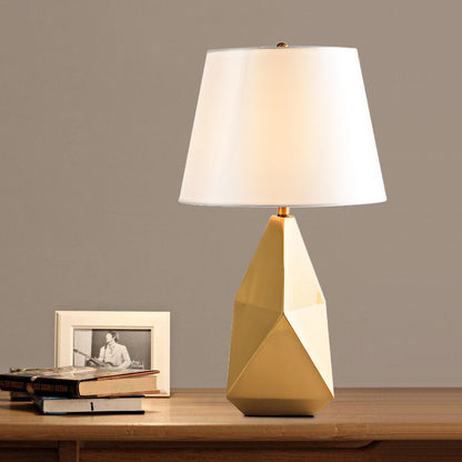 Modern Gold Table Lamp - Artistic Bedside & Study Lamp