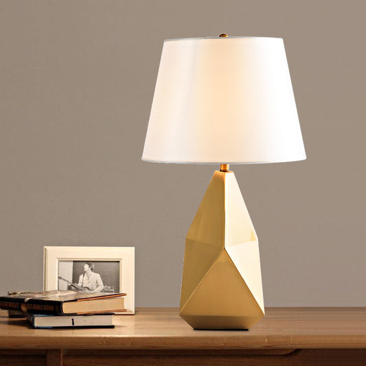 Modern Gold Table Lamp - Artistic Bedside & Study Lamp