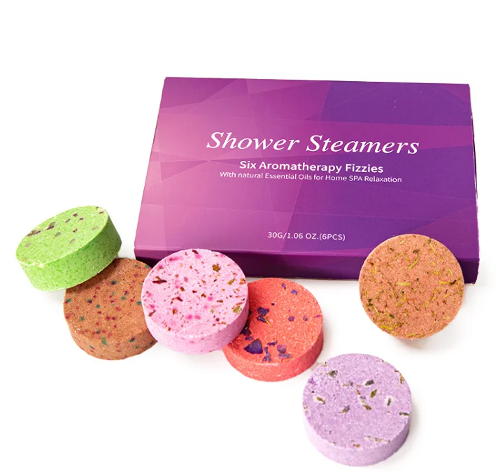 Aromatherapy Shower Steamers & Bath Tablets Set | Essential Oil Spa Tablets for Relaxation, Stress Relief & Self Care