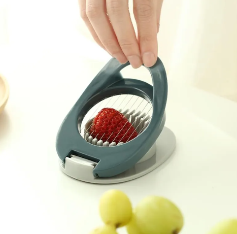 Egg Slicer–Stainless Steel Wire Egg Cutter, Kitchen Tool for Perfect Slices (Salads & Sandwiches)