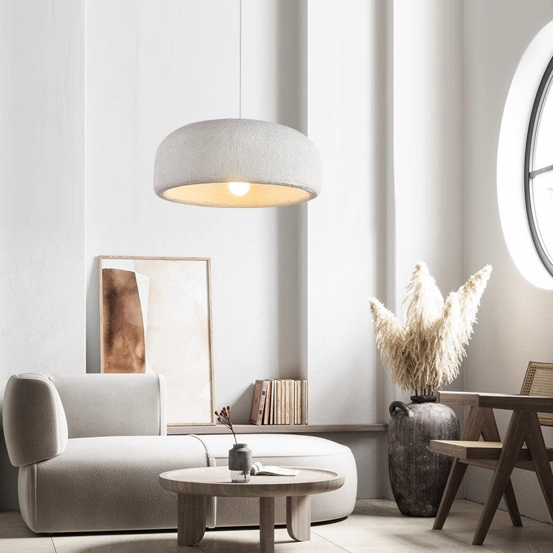 Wabi-Sabi Pendant Light - Japanese Minimalist LED Hanging Ceiling Lamp