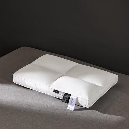 Hotel-Style Microfibre Pillow - Soft Supportive Bed Pillow for Neck & Sleeping Comfort