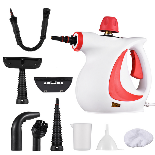 High Pressure Steam Cleaner-High Temperature Chemical-Free Cleaning Machine-Portable Multi-Surface Deep Cleaner