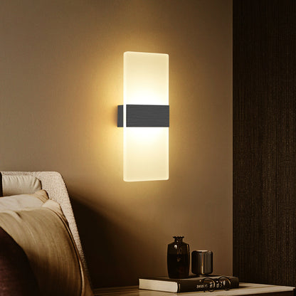 Modern Stylish LED Wall Light–3-Colour Dimmable Minimalist Wall Sconce