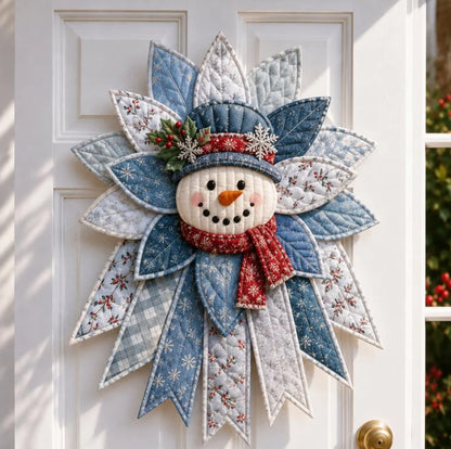DIY Christmas Felt Sewing Kit - Handmade Christmas Door Hanger Craft Kit with 7 Festive Designs