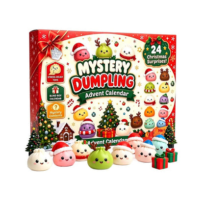 Christmas Advent Calendar Blind Box - 24 Day Squishy Sensory Countdown Gift