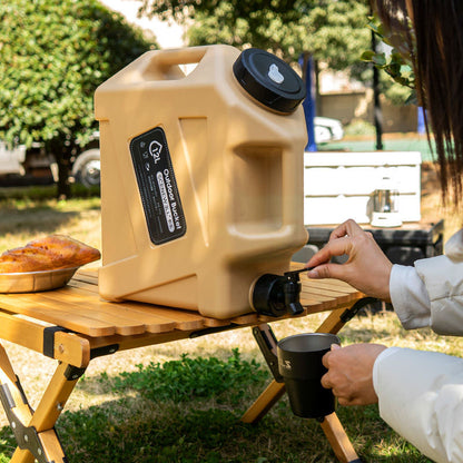 Portable Camping Water Tank with Faucet–Large Capacity Food-Grade Water Storage Container