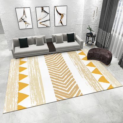 Imitation Cashmere Area Rug–Soft Non-Slip Crystal Velvet Carpet for Bedroom & Living Room