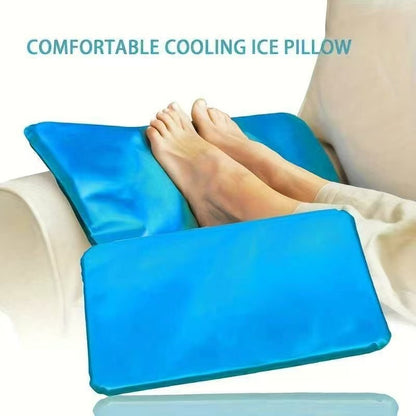 Cooling Gel Pillow Pad–Summer Chillow Sleep Cushion, Heat Relief Pillow Insert for Bed & Nap Cooling Comfort