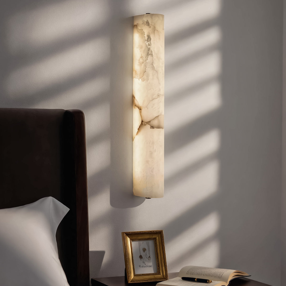 Natural Marble LED Wall Light - Modern Style Wall Lamp