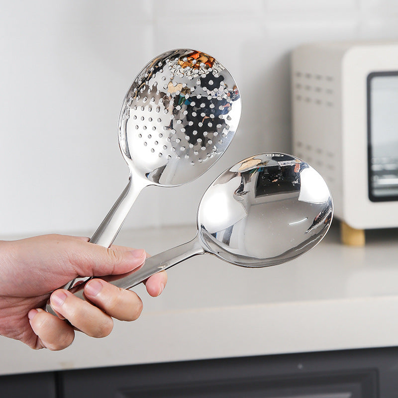 Stainless Steel Serving Spoon–Modern Kitchen Rice & Soup Serving Spoon