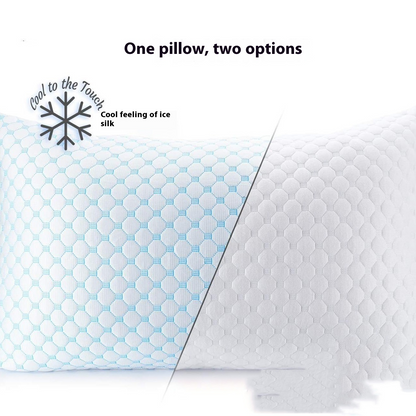 Shredded Memory Foam Pillow–Adjustable Cooling Bed Pillow for Neck & Shoulder Support, Side Sleeper Ergonomic Pillow